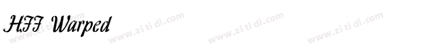 HFF Warped字体转换
